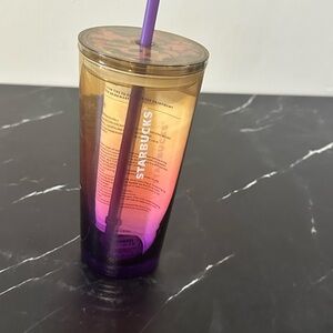 Starbucks Gradient Tumbler with Straw